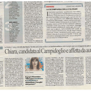 Chiara Ferraro candidata Consiglio Comunale Roma lista Marino 2013